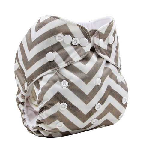 Cloth Diapers Washable Reusable Diaper Fitted for Baby Girls and Boys Adjustable Nappies One Size Ohbabyka Pocket Diapers Cover