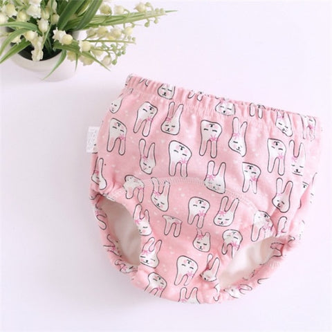 Thick Baby Cotton Training Pants Panties Waterproof Cloth Diapers Reusable Toolder Nappies Diaper Baby Underwear Washable Winter