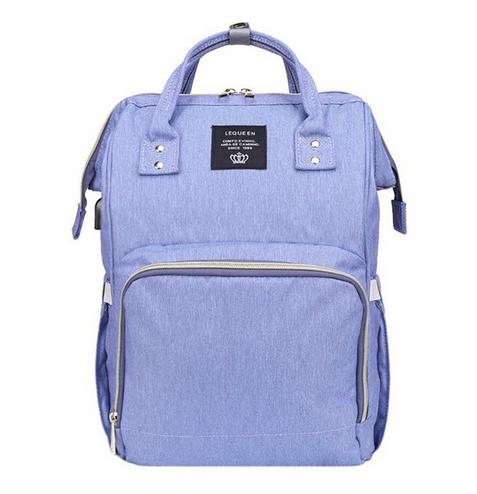 Lequeen Nursing Bag Mummy Maternity Nappy Brand Large Capacity Baby Bag Travel Backpack Designer Nursing Bag for Baby Care