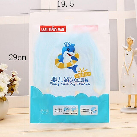 WEIXINBUY Baby Disposable Swim Pants Swimming Diapers Waterproof nappy waterproof diapers for swimming 2018 summer