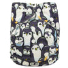 Washable Diapers Couches Lavables  2016 Baby Diaper Cover Wrap Cartoon Print Baby Nappy Changing Reusable Baby Cloth Diapers