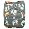 Cloth Diapers Washable Reusable Diaper Fitted for Baby Girls and Boys Adjustable Nappies One Size Ohbabyka Pocket Diapers Cover