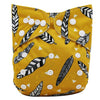 Cloth Diapers Washable Reusable Diaper Fitted for Baby Girls and Boys Adjustable Nappies One Size Ohbabyka Pocket Diapers Cover