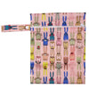 Printed Pocket Wet Bag Waterproof Reusable Nappy Bags PUL Travel Baby Nappy Mini Size Wet Dry Bags Wetbags 25x20cm Wholesale