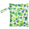 Printed Pocket Wet Bag Waterproof Reusable Nappy Bags PUL Travel Baby Nappy Mini Size Wet Dry Bags Wetbags 25x20cm Wholesale