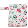 Printed Pocket Wet Bag Waterproof Reusable Nappy Bags PUL Travel Baby Nappy Mini Size Wet Dry Bags Wetbags 25x20cm Wholesale
