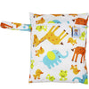 Printed Pocket Wet Bag Waterproof Reusable Nappy Bags PUL Travel Baby Nappy Mini Size Wet Dry Bags Wetbags 25x20cm Wholesale