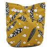 Washable Diapers Couches Lavables  2016 Baby Diaper Cover Wrap Cartoon Print Baby Nappy Changing Reusable Baby Cloth Diapers