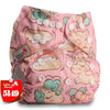 Littles&Bloomz Baby Washable Reusable Real Cloth Pocket Nappy Diaper Cover Wrap suits Birth to Potty One Size Nappy Inserts