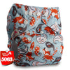 Littles&Bloomz Baby Washable Reusable Real Cloth Pocket Nappy Diaper Cover Wrap suits Birth to Potty One Size Nappy Inserts
