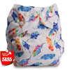 Littles&Bloomz Baby Washable Reusable Real Cloth Pocket Nappy Diaper Cover Wrap suits Birth to Potty One Size Nappy Inserts