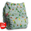 Littles&Bloomz Baby Washable Reusable Real Cloth Pocket Nappy Diaper Cover Wrap suits Birth to Potty One Size Nappy Inserts