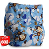 Littles&Bloomz Baby Washable Reusable Real Cloth Pocket Nappy Diaper Cover Wrap suits Birth to Potty One Size Nappy Inserts