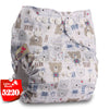 Littles&Bloomz Baby Washable Reusable Real Cloth Pocket Nappy Diaper Cover Wrap suits Birth to Potty One Size Nappy Inserts