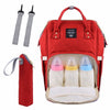Lequeen USB Diaper Bags Large Nappy Bag Upgrade Fashion Travel Backpack Waterproof Maternity Bag Mummy Bags with 2 pcs Hook