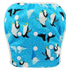 Ohbabyka Baby Swim Diaper Waterproof Adjustable Cloth Diapers Pool Pant Swimming Diaper Cover Reusable Washable Baby Nappies