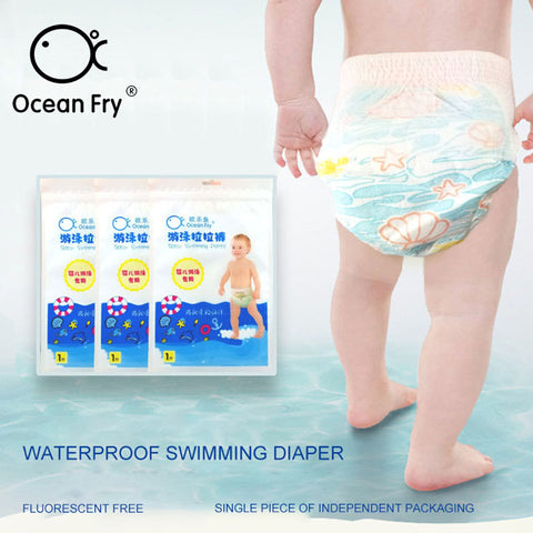 Newborn Baby Disposable Swimming Pants Leakproof Nappies